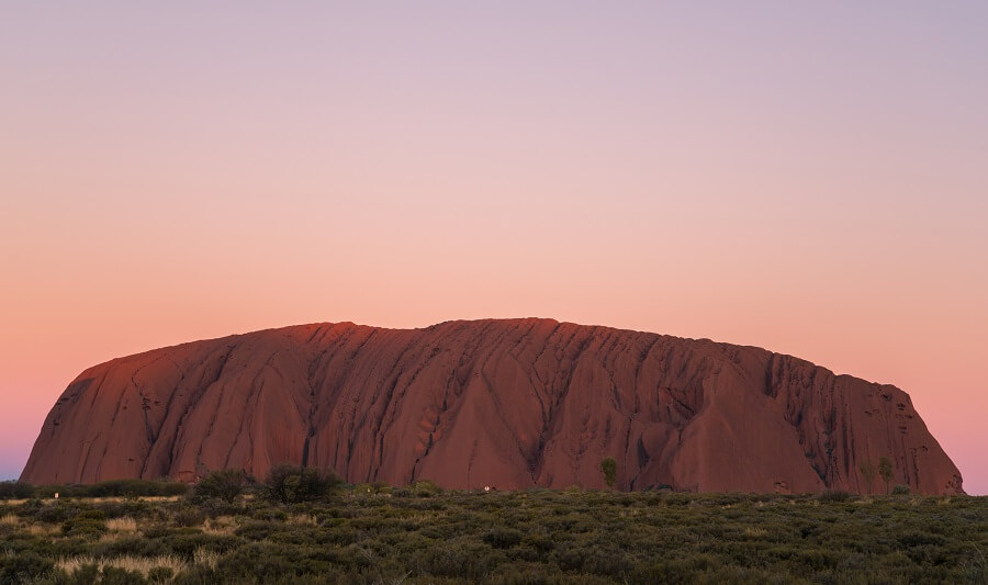 Uluru at Sunset