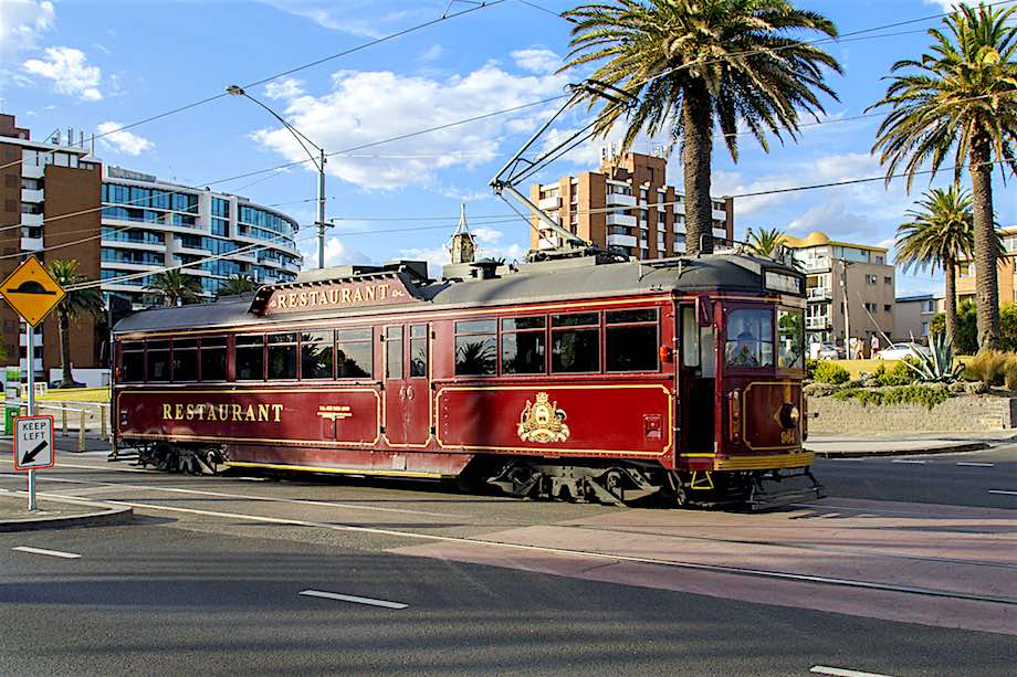 Colonial Tramcar Restaurant in Melbourne